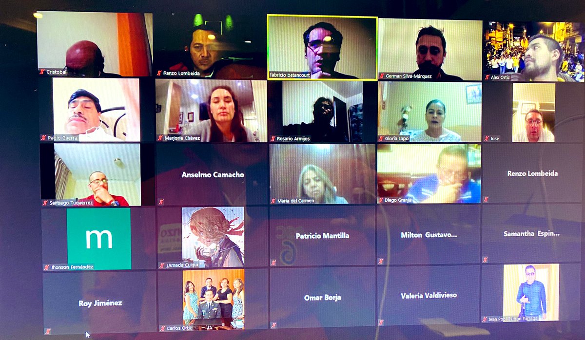 PscQuito's tweet photo. En nuestro espacio de (Capacitación Contínua), contamos Fabricio Betancourt Master en Marketing Político con el taller "Estrategia de Campañas Electorales en Redes" y una visión general de la utilización de herramientas digitales #PSC #PscQuito #La6Quito #La6Renacer #La6Pichincha https://t.co/yeXM2ofRO4