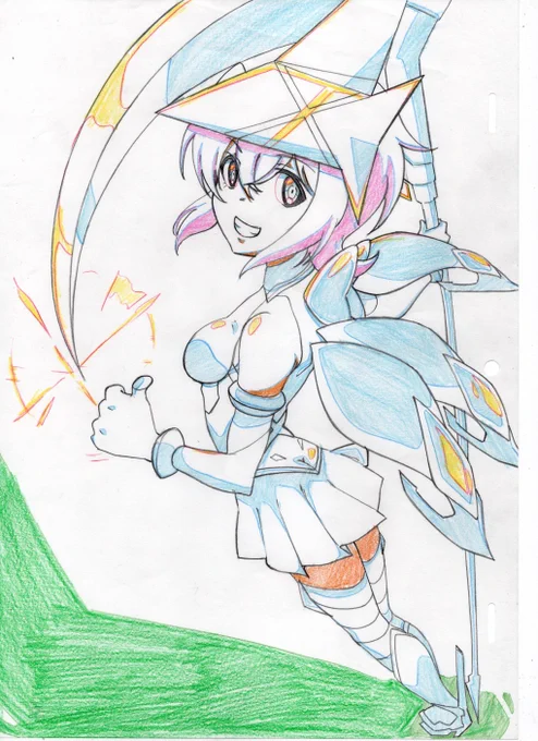 一年ちょっと前の絵です。何も成長してないと思ってたけど、少しは上手くなってた…!こういうタグは、成長も実感出来ていいですね!
#一年間で絵が上達してるか見てみましょう 