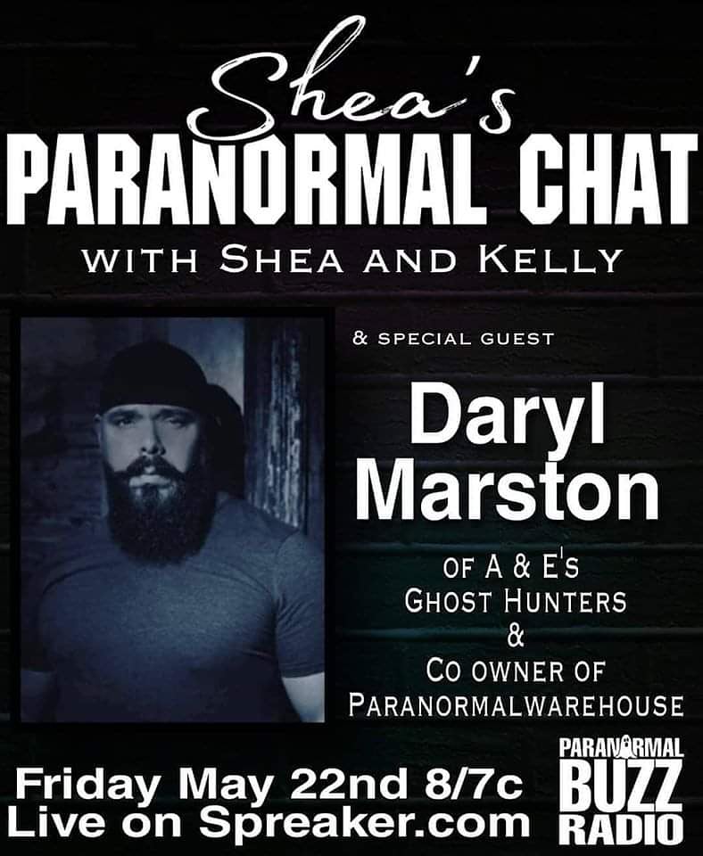 We are LIVE now with <a href="/ghosthunters/">Ghost Hunters</a> @darylmarstonghosthunter!!  Come and join us in chat.  We'll be taking questions ;)

spreaker.com/user/paranorma…