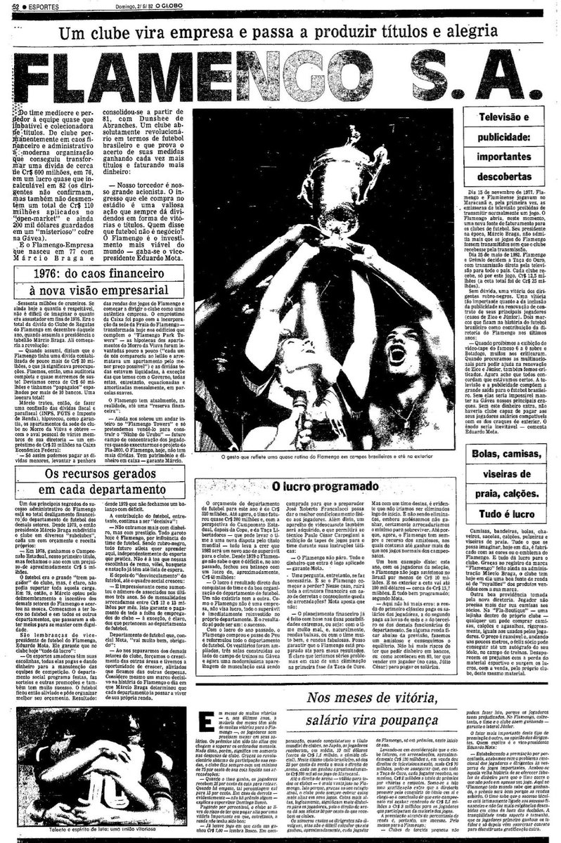 flahistoria's tweet photo. 02/05/1982 #flahistoria 
[📰O Globo]

Flamengo S.A
#Fladividas #FlaSA #FlaClubeEmpresa https://t.co/sZxL3qQoP5