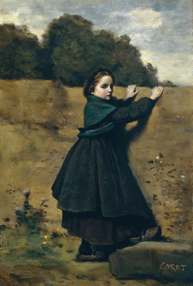 Camille Corot, The Curious Little Girl 1860–64