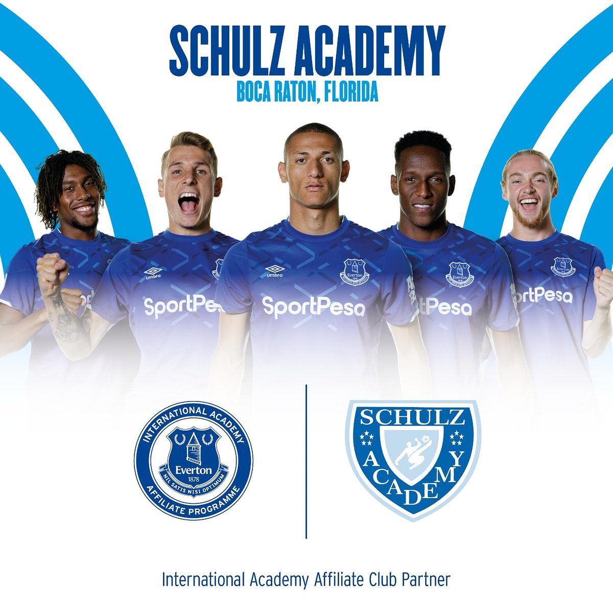 schulzacademy1's tweet photo. We are delighted to announce that we have joined Everton's International Academy Affiliate Programme that will see the Club benefit from year-round assistance and guidance from coaches at Everton’s world-renowned Youth Academy. #schulzacademy #EvertonFC #Everton #soccer https://t.co/c5nhtVANJ6