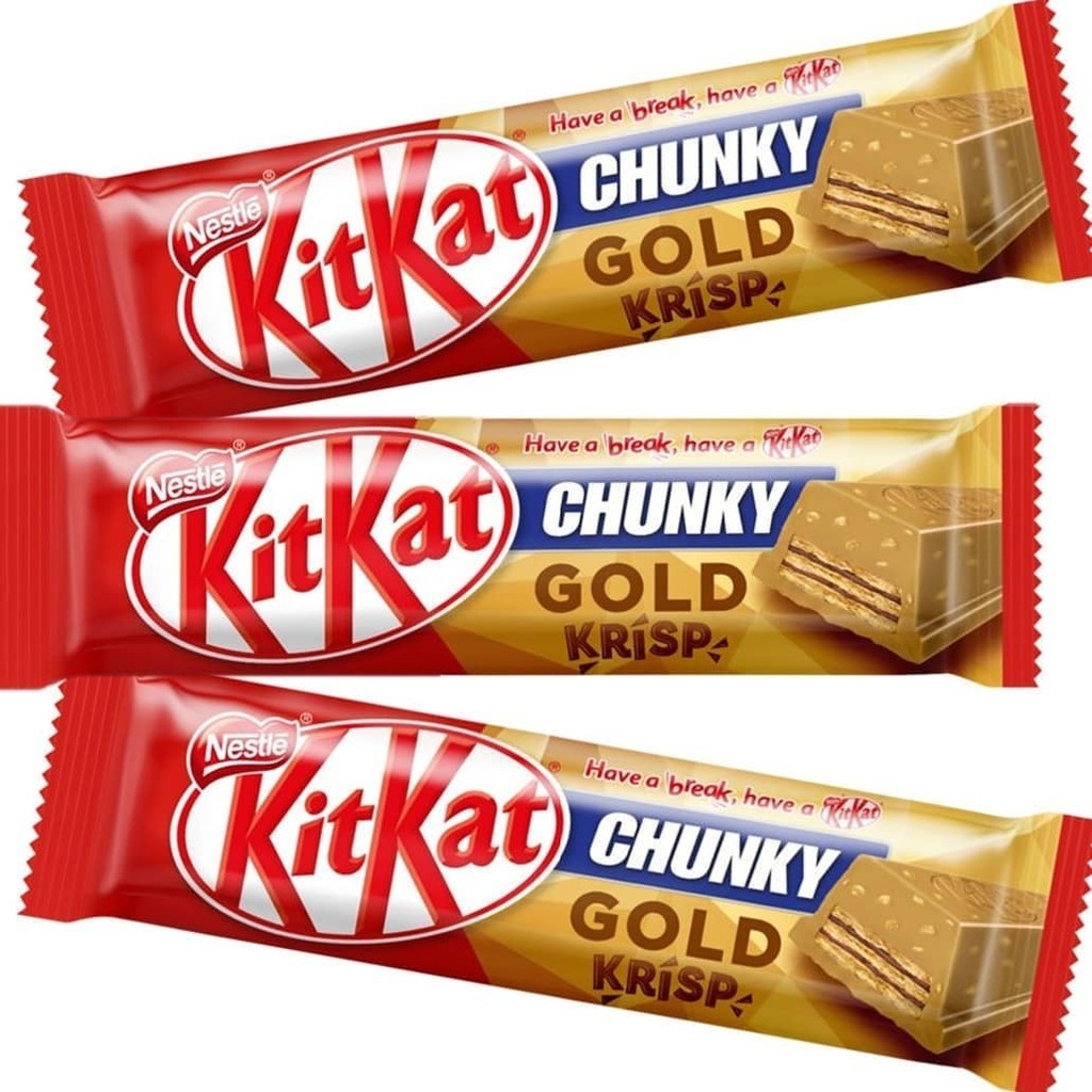 I've just pitched this idea to McVities.. a gold bar the size of a Kit Kat  Chunky! : r/CasualUK