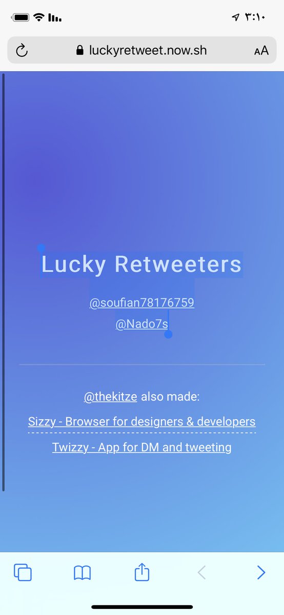 ALKhALDI_89K's tweet photo. تم السحب ومبروك للفائزين 

Lucky Retweeters
@soufian78176759
@Nado7s

#بوبجي #ببجي #ببجي_موبايل https://t.co/Yg07ETY4C6