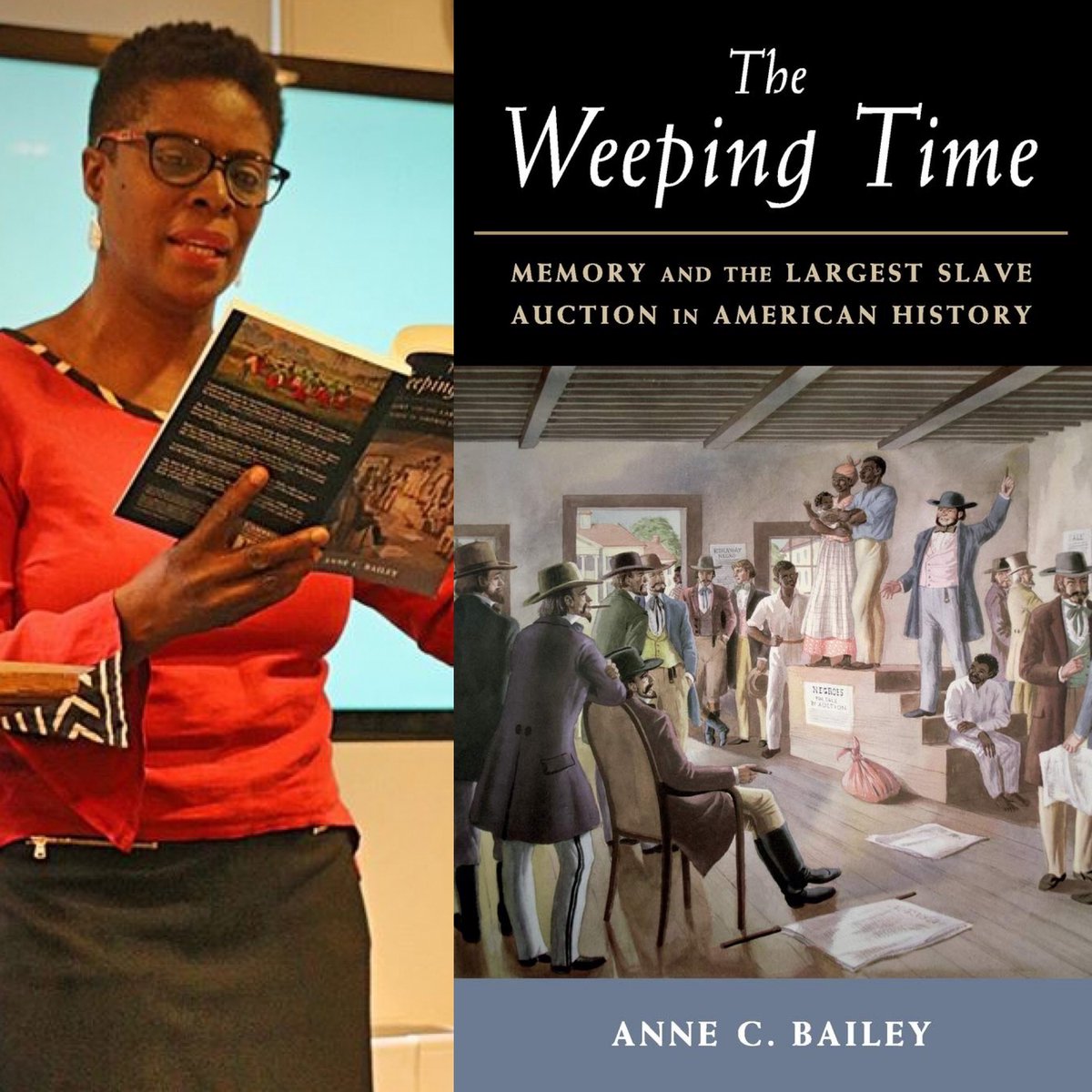 #BOOK81 Anne C. Bailey's The Weeping Time: "Whether it was Suriname or Jamaica, Antigua or Brazil, black-eyed peas and rice in various mutations was sumptuously prepared with African herbal seasonings and always salt pork or beef." #slaveryarchive #WomenAlsoKnowHistory https://t.co/7W7jy42Dil