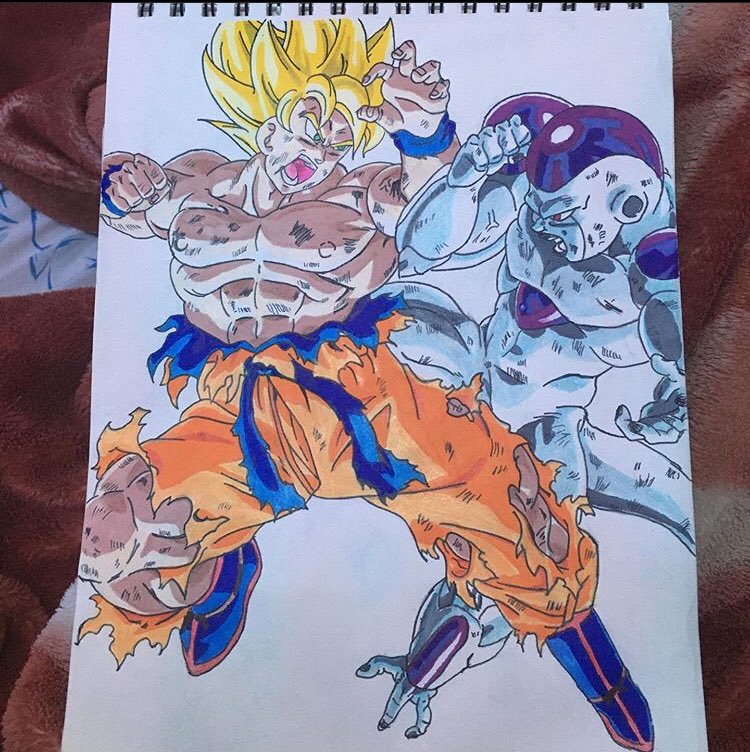 Drawing ALL FIGHTS of Goku VS Frieza  video Dailymotion