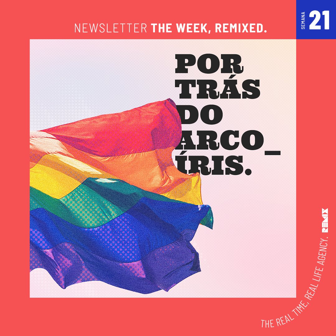 remixingideas's tweet photo. 17 de maio: Dia Mundial da Luta Contra a LGBTfobia.

Uma luta diária que é a nossa conversa da semana. 
Baixem, leiam, reflitam, solidarizem-se.
⠀
O mundo e a realidade nem sempre são assim tão coloridos.
Link: https://t.co/f6oJNhsFo8 https://t.co/xnpj5osNIN