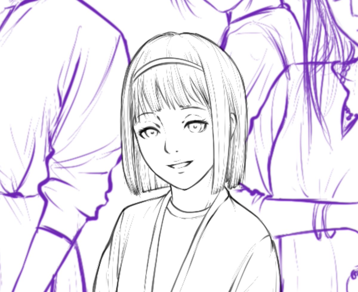 You think Mikasa gave her a nice haircut? 🤔 I think she likes it 