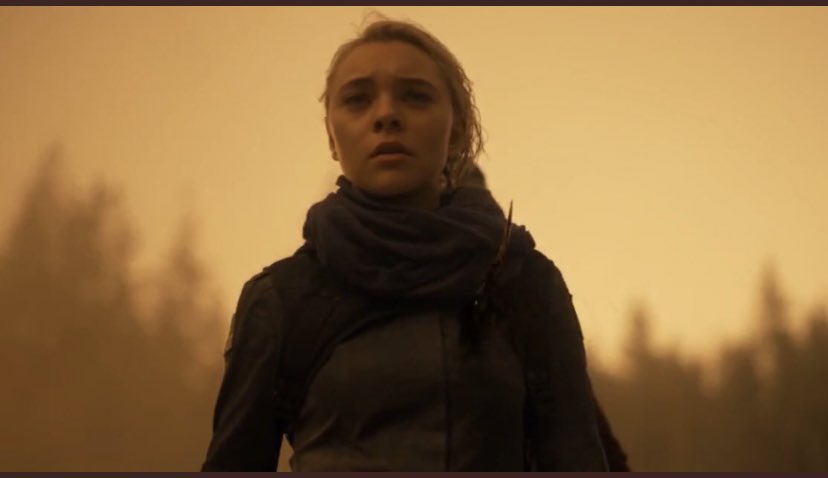 Alexander18310's tweet photo. Raelle is eluding such calm vibes during this scene like: 

“Wow, what a nice day-oh...would you look at that...it appears I have a sword in my chest...what a peculiar turn of events 
#MotherlandFortSalem 
#MFS
#Raelle https://t.co/6WRYN1VWZG