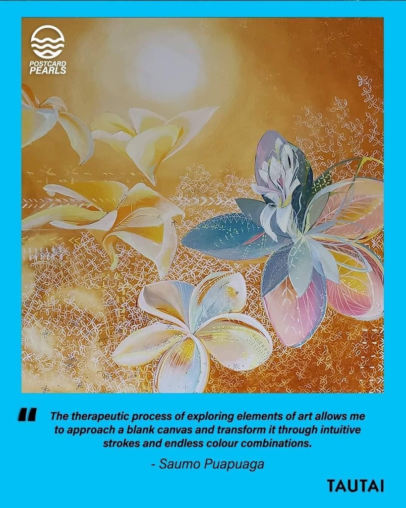 tautaiarts's tweet photo. π§‘π₯ Postcard Pearl: @artbysaumo
πΌ: Aroma of Love | Saumo Puapuaga
.
For more info head over to our website:
π https://t.co/2KxP3S4OWW π Link in bio
.
#postcardpearls #pearlsofwisdom #tautai4lyfe #digitalmoana #followourwave #navigatingthemoana https://t.co/sHuxjSNELl https://t.co/8SYUOToL2h
