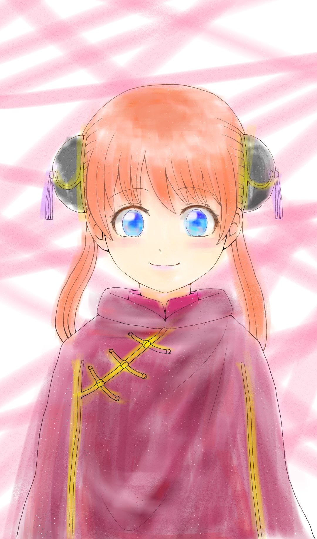 ラザニア ビー玉のような目の神流ちゃん 銀魂 銀魂イラスト Gintama 神流 神楽 T Co Ycoqjhlww0 Twitter