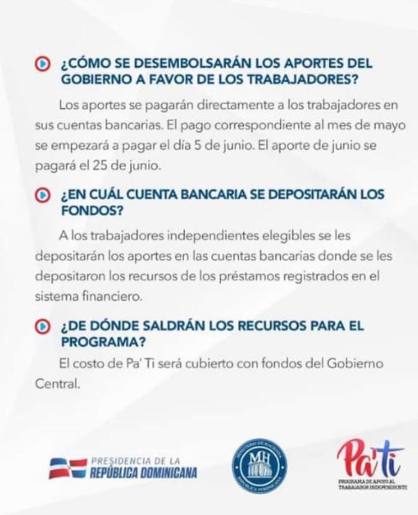 Jvolquezm's tweet photo. El gobierno impulsa programa para atender al sector informal
#programapati https://t.co/ssr17RfJZb