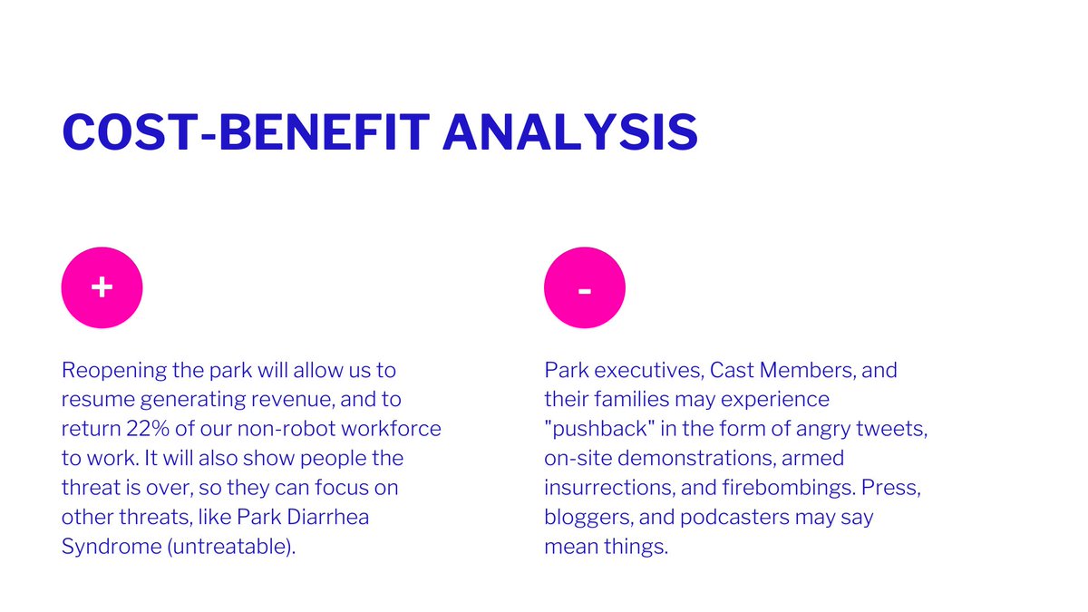 Today we made our presentation to the Governor's Task Force about our plan to reopen the park despite all warnings to the contrary! Here's our slide presentation (ONLY FOR USE BY OUR LOYAL FOLLOWERS. DO NOT RETWEET)