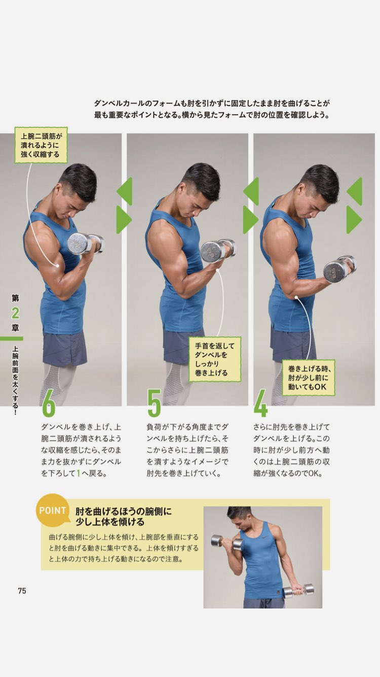 キレホー 減量隊長 太い腕と厚い胸板を作る至高の筋トレ 岡田隆 Okadatakashi At なぜ腕と胸に特化しているのか それは モテる 筋肉だからだ 起始 停止 屈曲 伸展 内転 内旋 などの解剖学もよくわかる 詳しくマニアックな本なので 中級者に