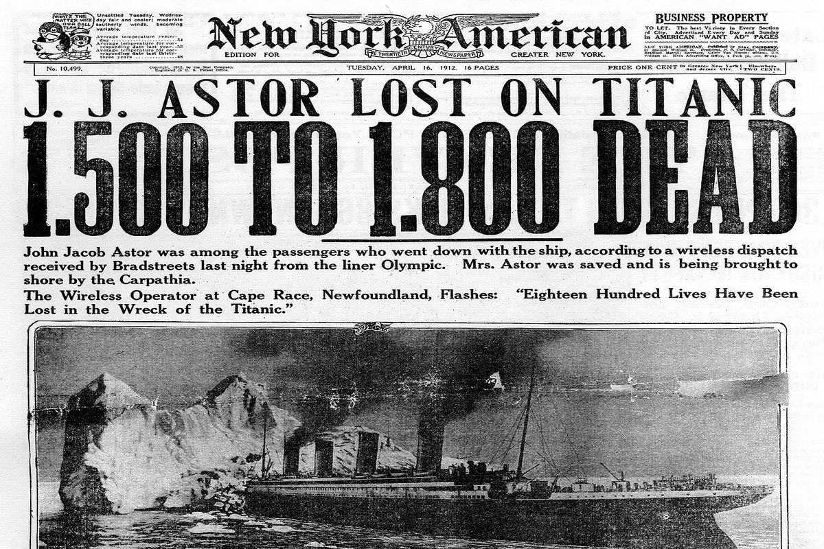 The Three Men In Strongest Opposition To The Creation Of The Federal Reserve Was Benjamin Guggenheim, Isador Strauss, And John Jacob Astor, All Three Conveniently Perished As The Titanic Sank In The Early Morning Hours Of April 15, 1912.