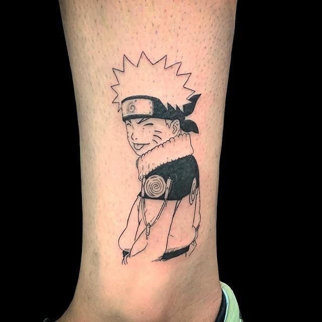 Paulo PSW Tattoo - Konoha , a aldeia da folha . #Naruto