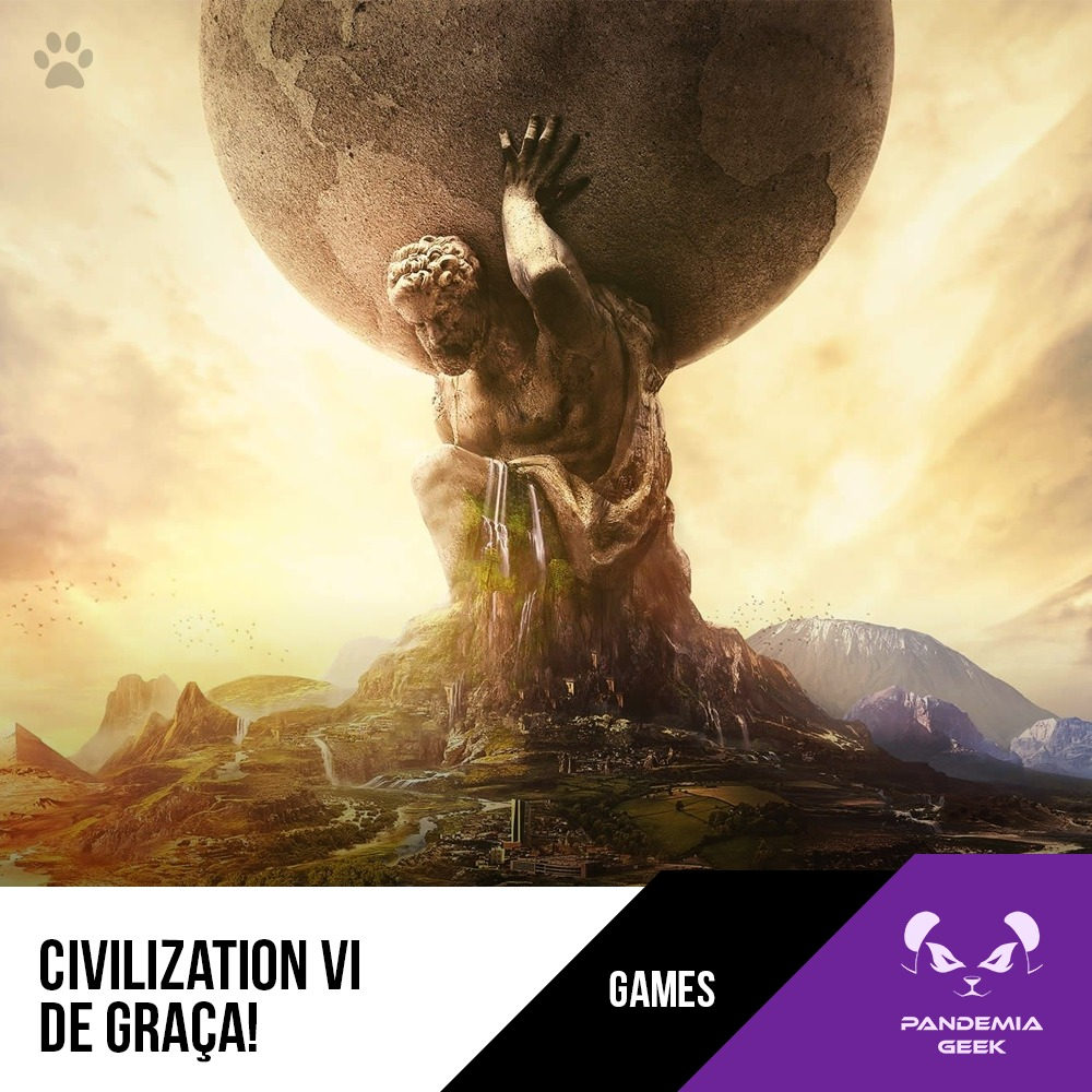 PandemiaG's tweet photo. Civilization VI está de graça esta semana na Epic Games até o dia 28/05. Para resgatar o jogo, basta acessar o player da Epic Games e adicionar o jogo a sua biblioteca!
#games #epicgames #freegame #pandemiageek https://t.co/yVDSBo2pb7