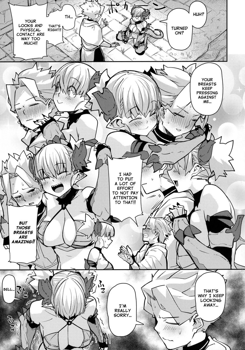 Another monster girl. Dragon girl specifically. Not much plot. Just funny and wholesome. https://nhentai.net/g/288698/ 