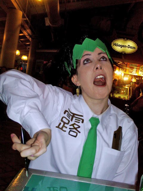 20) made this bad Rohan costume and accidentally reversed where the bottom two radicals go when I was applying the kanji. I fixed it with photoshop but it was definitely backwards and I got called on it by some quite angry Chinese tourists