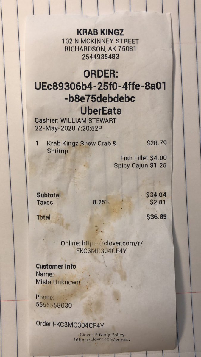 ZaireMakel's tweet photo. @Uber_Support this does not add up... looks like you owe me $3.15 - if you're going to try and rip people off, tell the merchant not to provide a receipt. If you're trying to make a dollar, or $3.15 on an order, disclose it... not hide it in prices. #RIPOFF #REFUNDREQUESTED https://t.co/miwH3xeulM