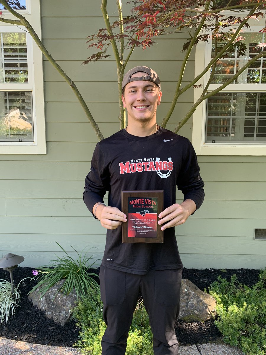 Congratulations to these outstanding young men for being named 2019-20 Monte Vista Student Athletes of the Year.  Well deserved! Go Stangs! <a href="/_Connor_Shay/">Connor Shay</a> <a href="/nate_rutchena/">Nate Rutchena</a> <a href="/Montevista2020/">mvhs class of 20</a> <a href="/MVHS_Football/">Monte Vista Football</a> <a href="/MVHS_Baseball17/">Monte Vista Baseball</a> <a href="/BballMustangs/">Monte Vista Basketball</a> <a href="/THE_EBAL_SPORTS/">East Bay Athletic League</a> <a href="/MVHSAthletes/">MVHS Athletic Boosters</a>