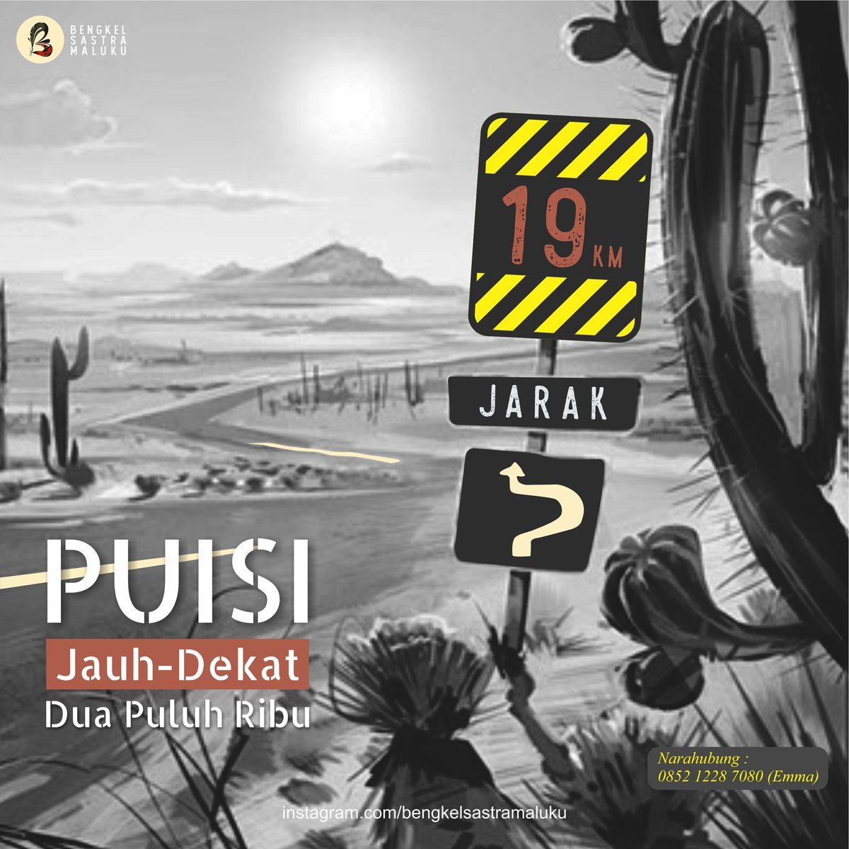 puisi-puisi jauh untuk yang selalu dekat. yang ingin baca, silahkan hubungi narahubung: 
+62852-1228-7080 ( Emma )