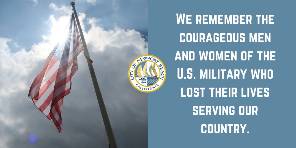 On this Memorial Day, we remember the courageous men and women of the U.S. military who lost their lives serving our country.