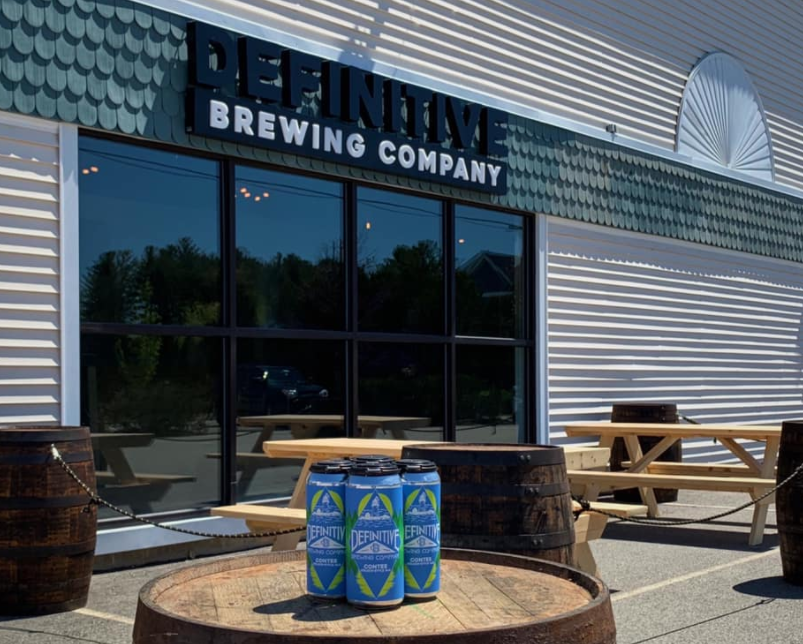 Then there's  @definitivebrew the two-year-old brewery who had the guts to open a second southern Maine location in Kittery in the middle of all this mess. Can't wait to check it out!