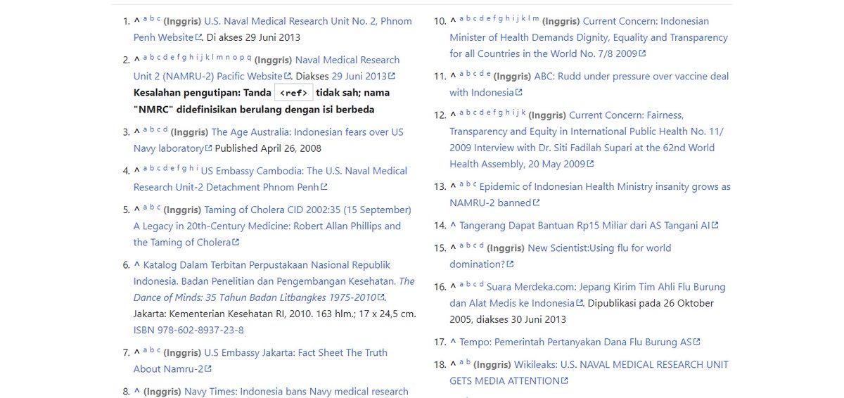 ini adalah sumber dari pihak ke 3 dalam  https://id.m.wikipedia.org/wiki/NAMRU-2 