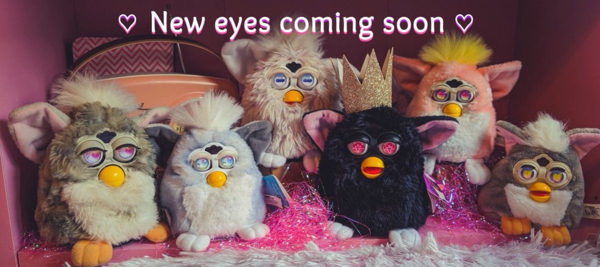 Furby eye shop is officially CLOSED while I change some things around. Leftover stock of my old eyes will be bundled into mystery bags when I reopen and new eye designs will be a little different next time around