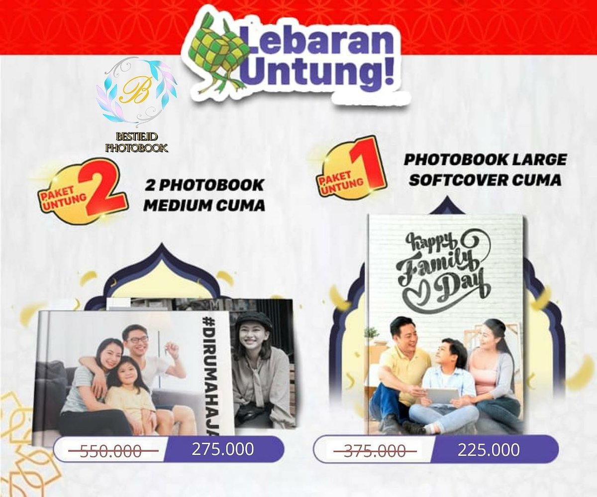 SitiMerizaa's tweet photo. Order Hubungi : 0896-6115-5782(Wenni) No Call
Paket Untung 1! Large Cuma 225K dari harga 375.000 !!
✔ 1 Photobook Large
✔ Soft Cover
✔ 32 Halaman
✔ 85 Foto
•••Photobook Medium Cuma 275K dari harga ~550K~!!
✔ 2 Photobook Medium
✔ Hard Cover
✔ 48 Halaman
✔ 100 Foto https://t.co/l3IlOVb7cq