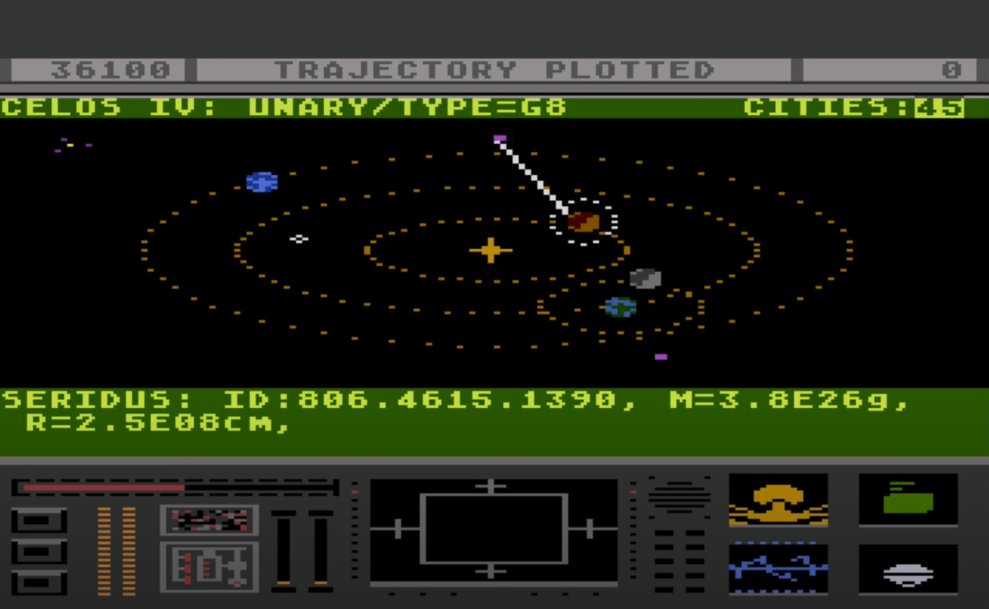 The best game on the Atari 800 XL (8-bit family) is by far star raiders 2. This game is the only one I spent well over 2 hours on. This is a first person space pilot game where it is fairly open ended with a bunch of task, the game may be tedious but the gameplay is open ended!