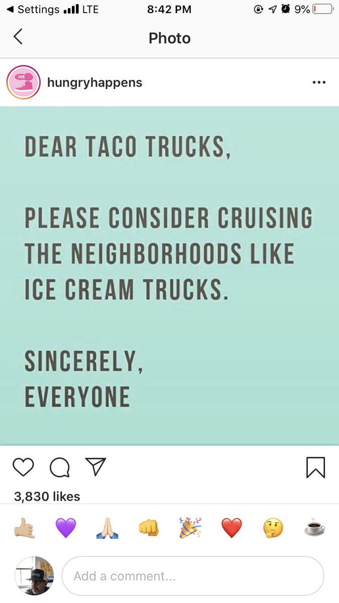 All #taco trucks. Please, please, please universe!