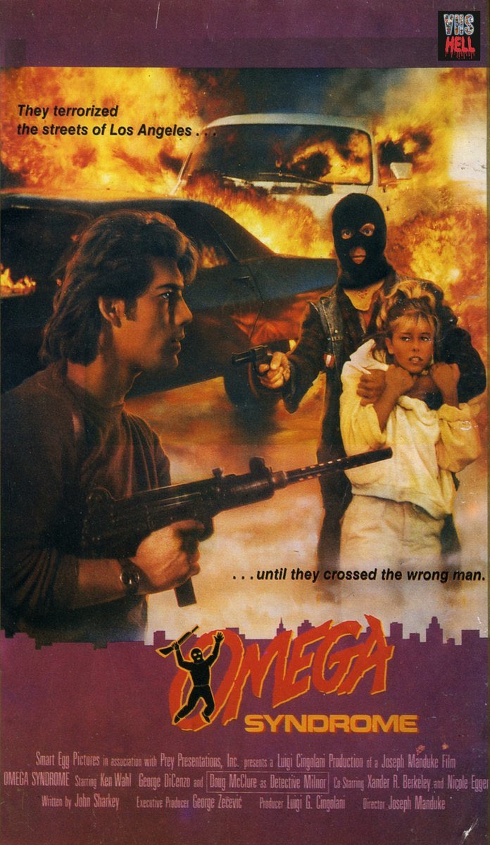 dawnofthediscs's tweet photo. Now Watching: Omega Syndrome (1986) Dir: Joseph Manduke.
@ScorpionDVD
#OmegaSyndrome #ScorpionReleasing #KenWahl https://t.co/51FLF4HpFH