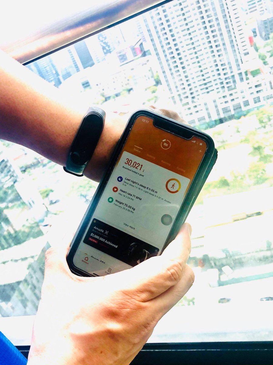 BeneSison's tweet photo. Yesterday, all @SunLife Asia employees were given a Mental Wellness Day Off to rest. Started my day jogging within our small balcony, achieving my goal of reaching 30k steps by noon! I then spent the rest of the day sleeping on the couch while listening to music😁#SunLifePHDayOff https://t.co/Dj98aMs1HQ