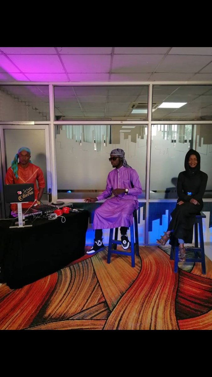 KingBlask's tweet photo. I don't know how my Saturday would be without #NBSYouthVoice #NBSYouthVoice 

@LuoboyOllo 
@OlivielOfficial 
@deejay_obzera https://t.co/2ox0G6WHXF