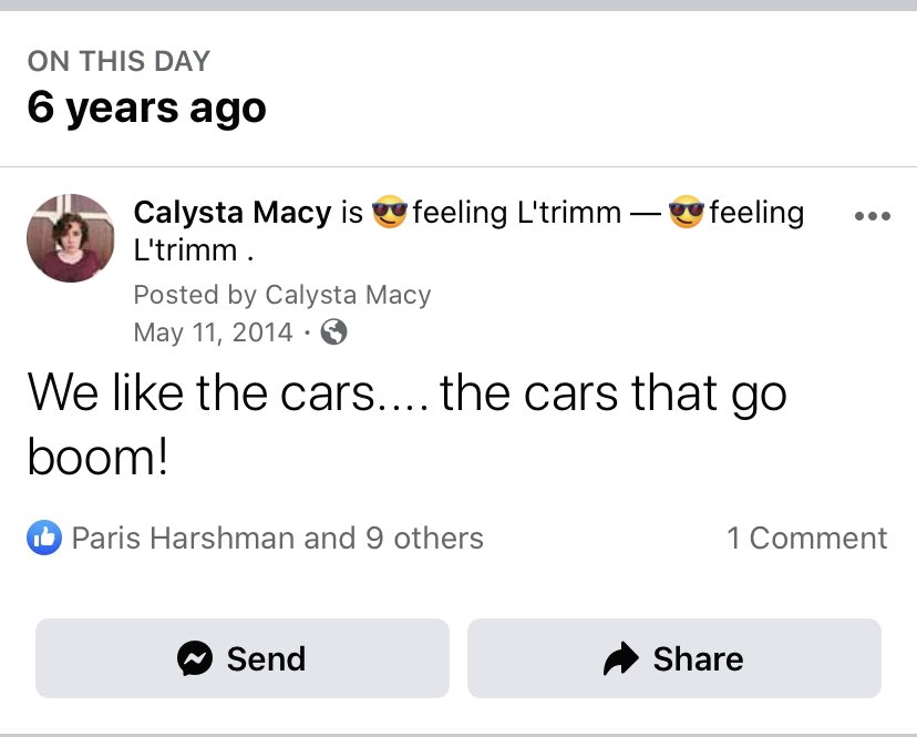 LocalCalysta's tweet image. Facebook memories physically hurts me