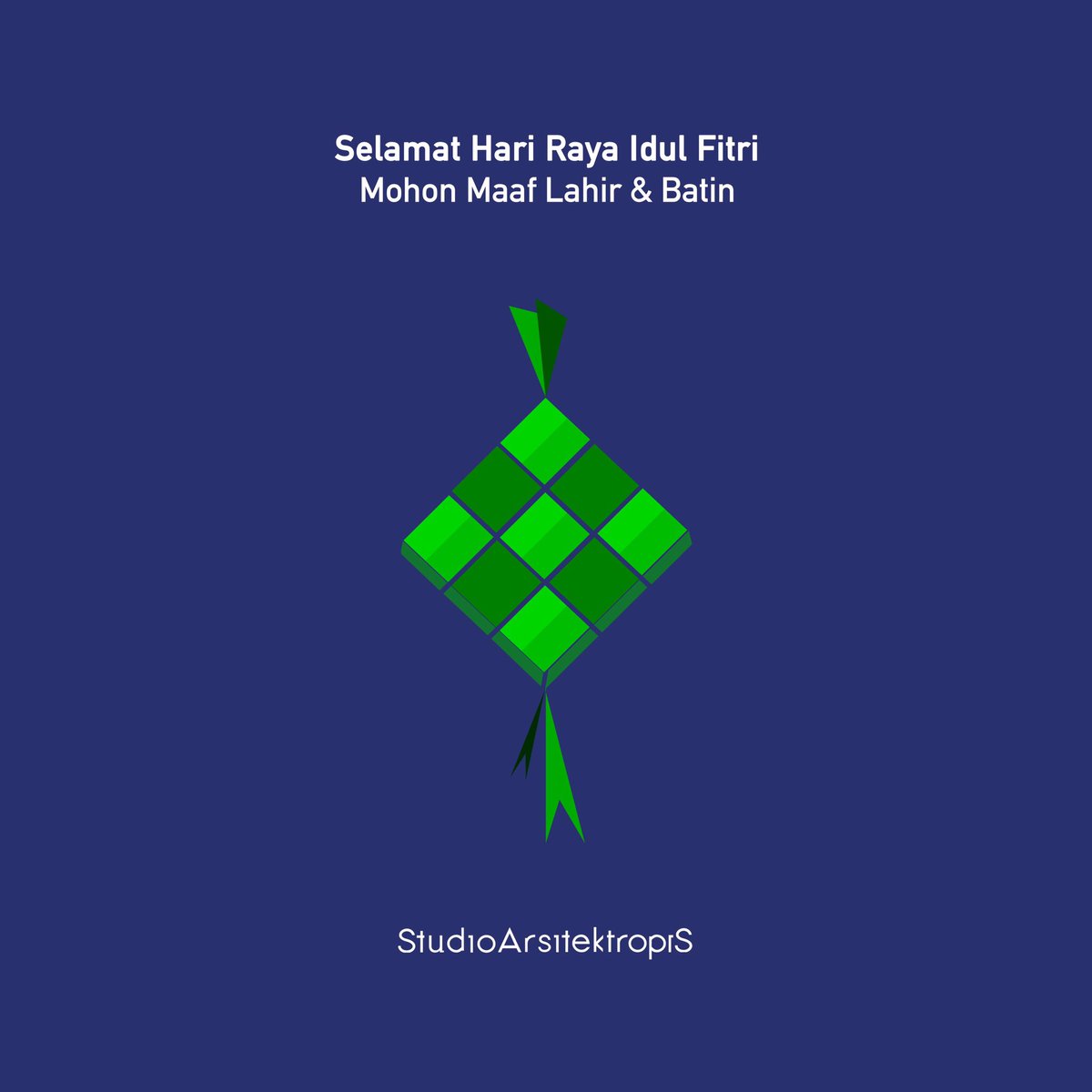 Kami mengucapkan Selamat Hari Raya Idul Fitri, mohon maaf lahir dan batin. Semoga kebahagiaan, kedamaian, kesejahteraan, dan kesehatan selalu menyertai kita semua pada hari kemenangan ini.