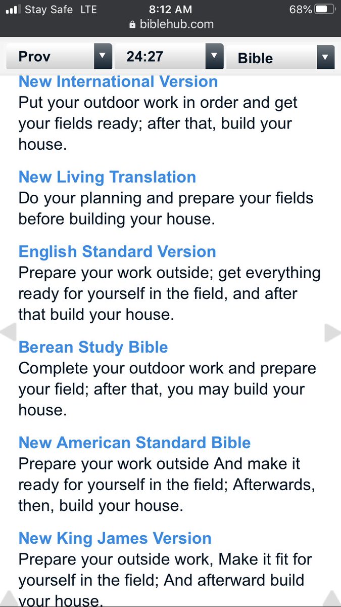 Grok this young folks. That early cash you gather in life is an accelerant! It is SEED—not food. Building your own house to live in w/ it is eating the SEED God gave you to escape poverty. God in Prov24:27 advises us to gain our financial freedom FIRST b4 building our own house.