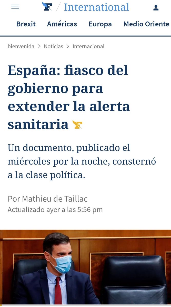 Diario Internacional <a href="/Le_Figaro/">Le Figaro</a> ... la prensa internacional empieza a conocer a #PedroPinocho