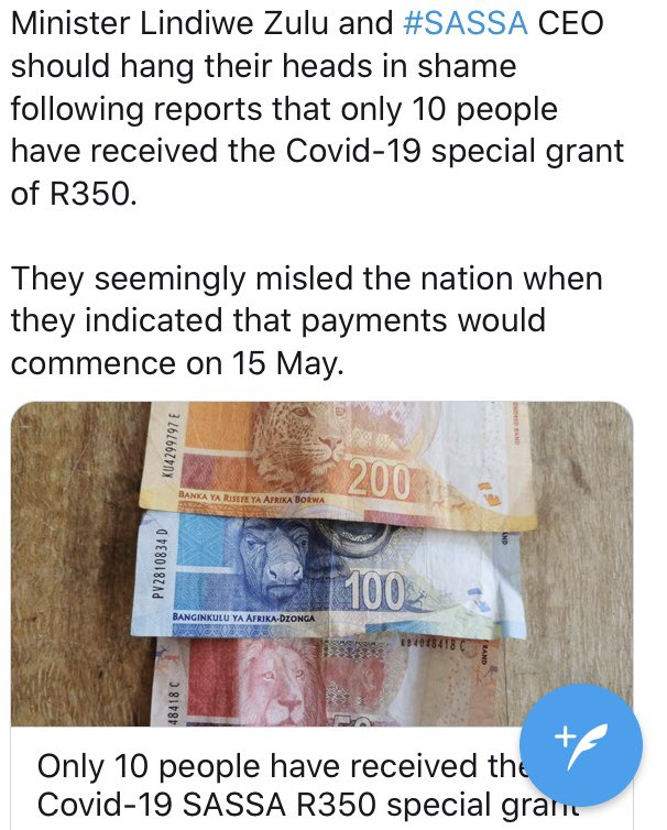 ⁦<a href="/Julius_S_Malema/">Julius Sello Malema</a>⁩ ⁦<a href="/FloydShivambu/">Floyd Shivambu</a>⁩ ⁦<a href="/MbuyiseniNdlozi/">Mbuyiseni Ndlozi</a>⁩ ⁦<a href="/MmusiMaimane/">Mmusi Maimane MP</a>⁩ <a href="/EFFSouthAfrica/">Economic Freedom Fighters</a>⁩ As you believe we should stay on this lockdown how do you justify this cruelty by ⁦<a href="/MYANC/">ANC - African National Congress</a>⁩