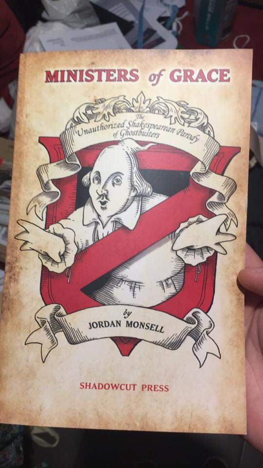 jduckeractor's tweet photo. On this day 3 years ago, this book I ordered arrived. It would be my first major project with @redduckproduck, we did a rehearsed reading, we sold out our run at @edfringe and took it to @ADLfringe and I proposed on stage at our preview of the show.
Nothing but good things. https://t.co/oqpuyRdxjq