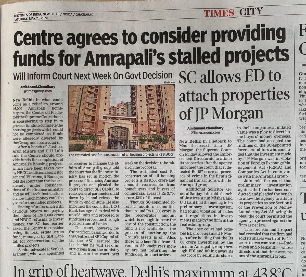 #KOVID09UNITECHHOMEBUYER #VIRUSUNITECH
<a href="/unitechltd/">Unitech ltd</a>   <a href="/N_Hiranandani/">Dr Niranjan Hiranandani</a> <a href="/nsitharaman/">Nirmala Sitharaman</a> <a href="/PMOIndia/">PMO India</a> <a href="/SupremeCourtIND/">Supreme Court India</a> <a href="/narendramodi/">Narendra Modi</a> <a href="/AmitShah/">Amit Shah</a>  Amarpali case was heard &amp; getting funding 4 revival.When cn we hear similar news 4 #Unitech projects? Why #Unitech cant be considered the same way?