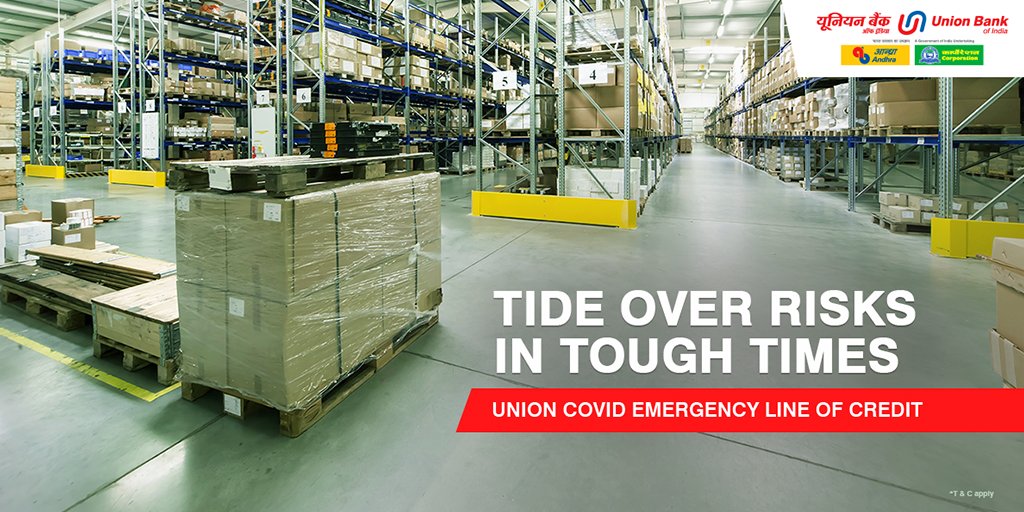 UnionBankTweets's tweet photo. To meet credit needs of your business during the ongoing #COVID19 crisis, avail the Union COVID Emergency Line of Credit. Know more here https://t.co/IgpdeTELxA #UnionBankOfIndia #IndiaFightsCorona #UnionToSecureYourFuture https://t.co/9bxsa8CTFS