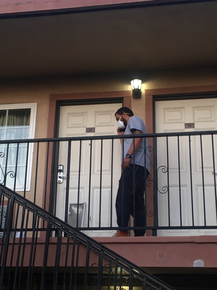 they’ve changed the lock and she’s trapped inside.