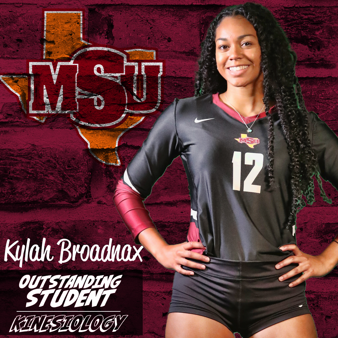 Congratulations to @msutexasvb's Kylah Broadnax! She is the 2019-20 Outstanding Kinesiology Student. #StangGang
