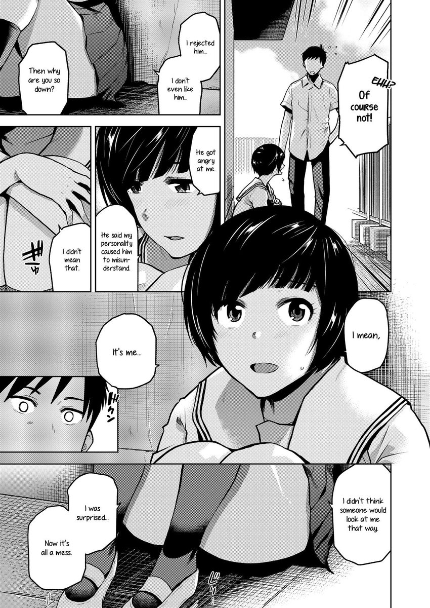 Popular girl faces issues when being confessed to. Her childhood friend who isn't as popular helps her sort things out.  https://nhentai.net/g/276483/ 