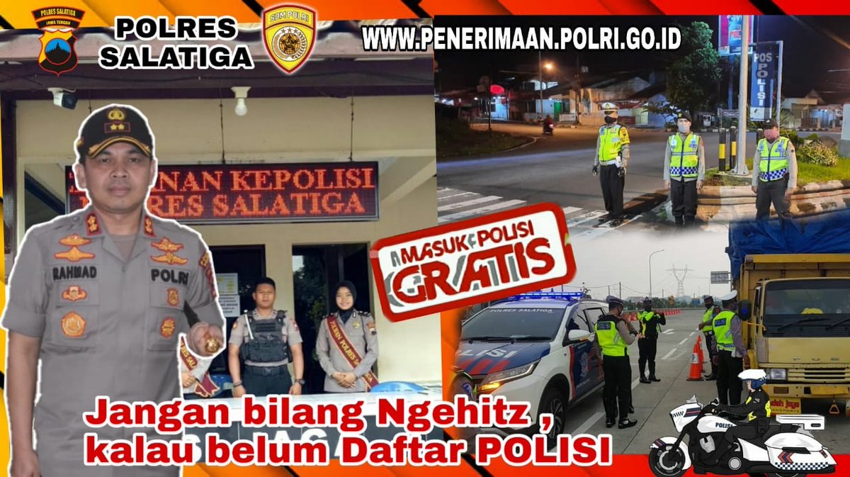 JoniYunanto's tweet photo. #ssdm
#rekrutmenpolri2020
#Penerimaananggotapolri2020
#birosdmpoldajateng https://t.co/kVr8ectDTL