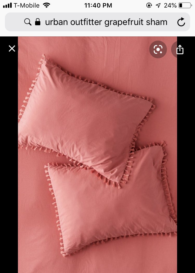 gmaloney99's tweet photo. @UrbanOutfitters Hope you are doing well. I just need to know if you guys are ever planning on restocking the grapefruit sham set like in the picture below? Thanks!! https://t.co/TLnoCOpS3g