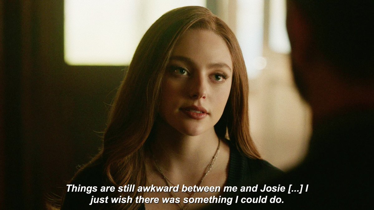 in which hope mikaelson is the ONLY person to always think about josie and her feelings.